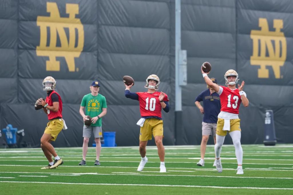 Notre Dame football unveils new logo for first time in over six decades