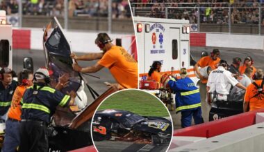 Stock car driver Robbie Brewer dead in crash after mid-race medical emergency