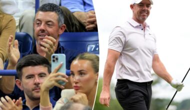 Rory McIlroy spotted at US Open hours after disappointing end to PGA season