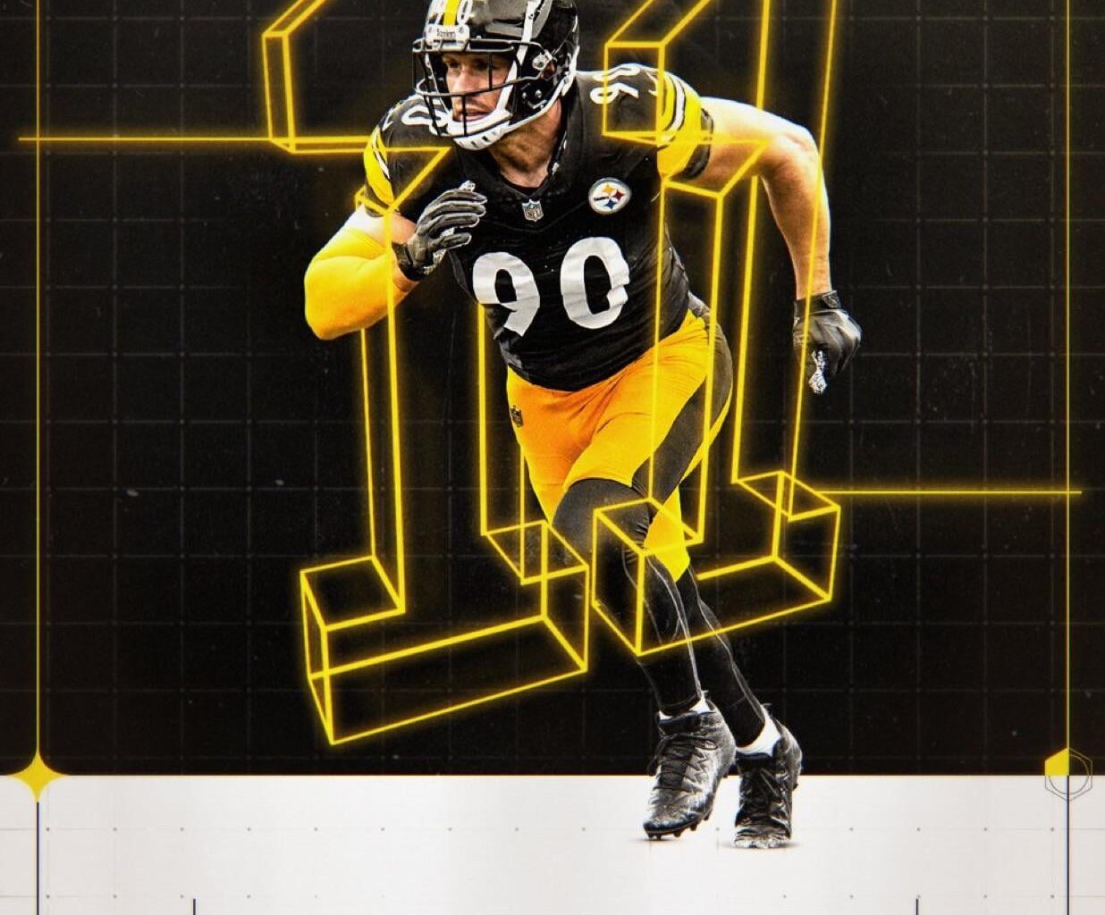 NFL Top 100 TJ Watt Rank 11th
