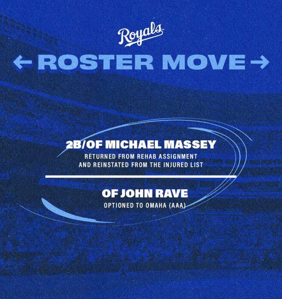 Massey is back Rave is gone