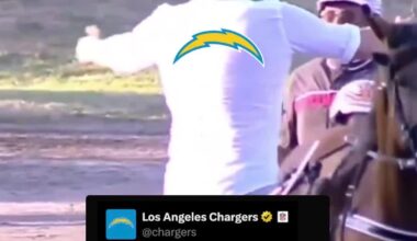 [Highlight] Los Angeles Chargers uses Nikola Jokic's horse racing win reaction to represent Keenan Allen's return on a one-year deal