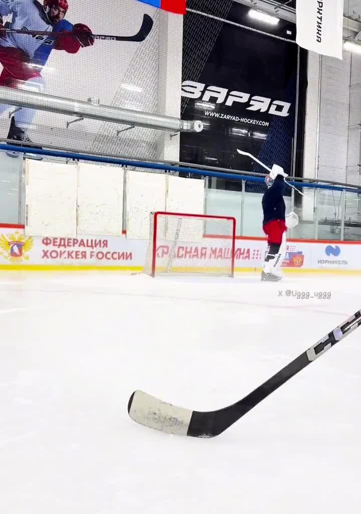 Ilya Sorokin (New York Islanders) and Daniil Tarasov (Florida Panthers) are preparing for the new NHL season