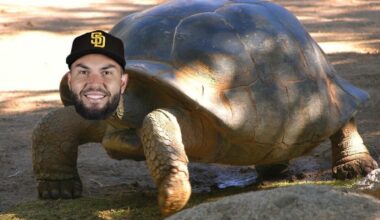 Padres stealing second today