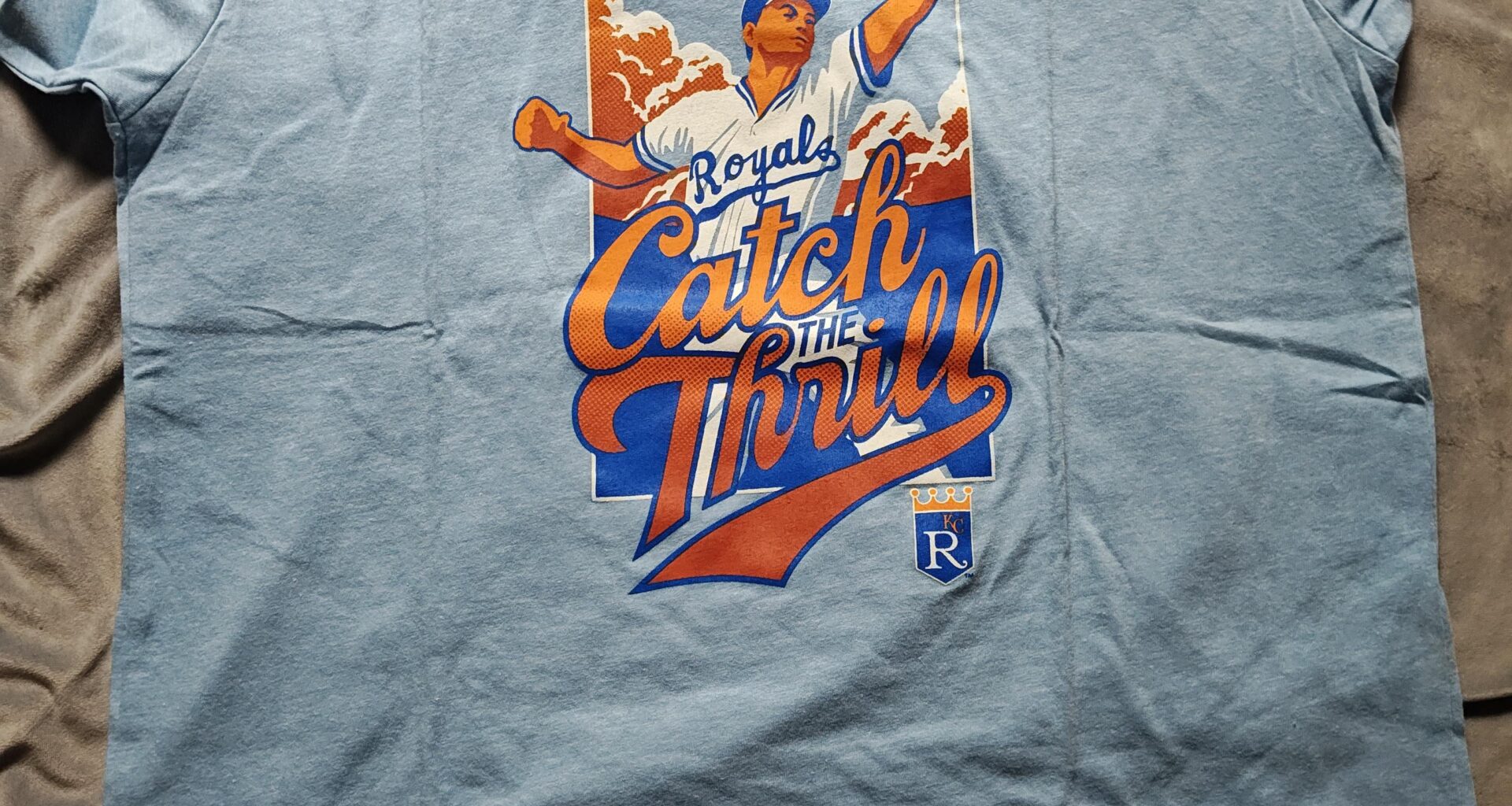 Shirt giveaway at yesterday's game