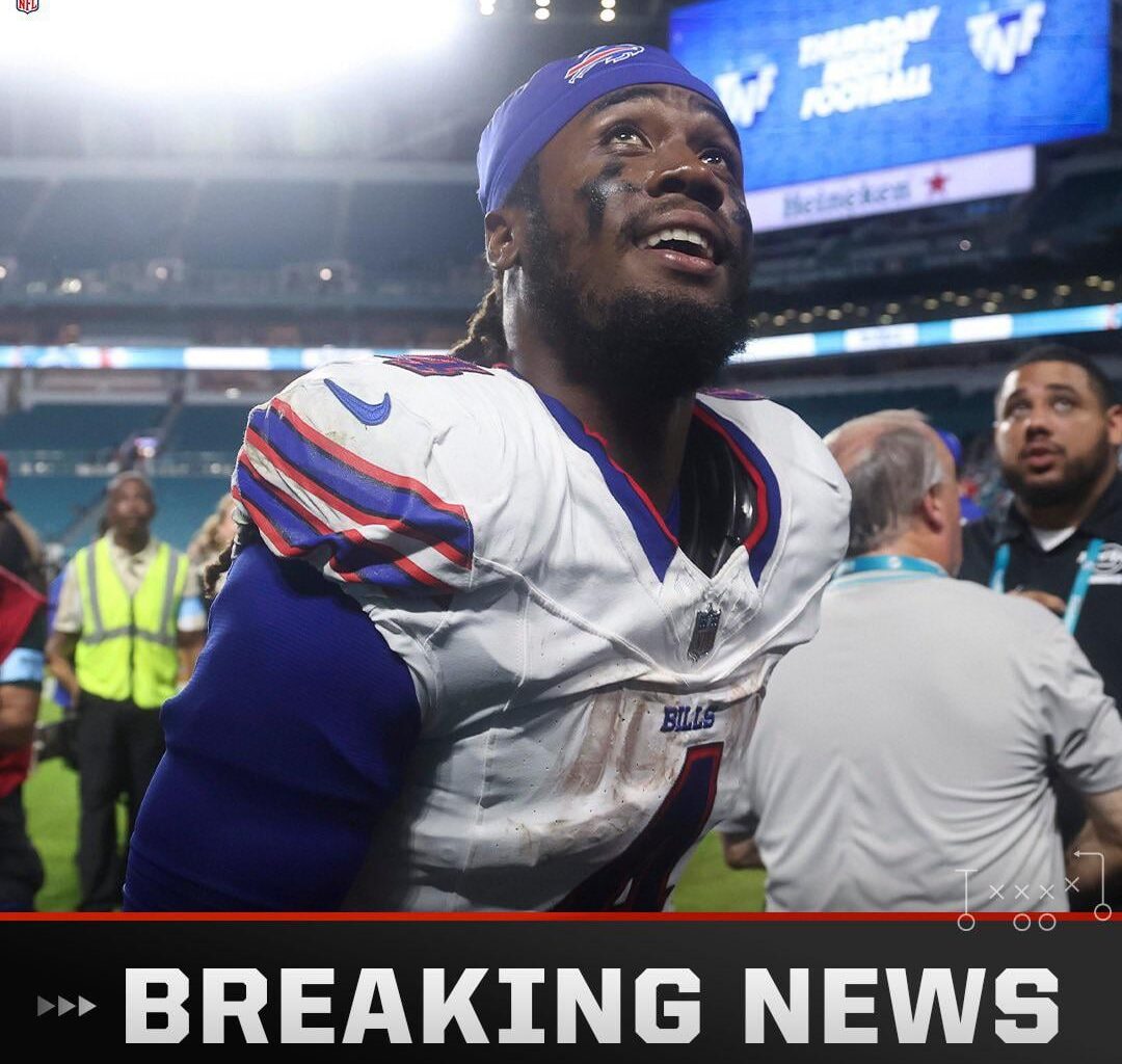 BREAKING: James Cook extended. Four years, $48 million, $30 million guaranteed.