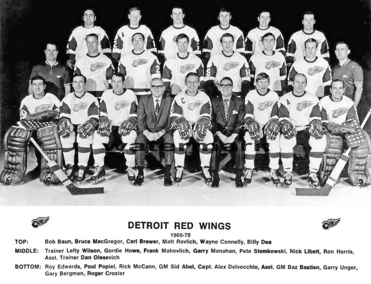 The 1969 Detroit Red Wings for 69 days until the Red Wings home opener vs Montreal!