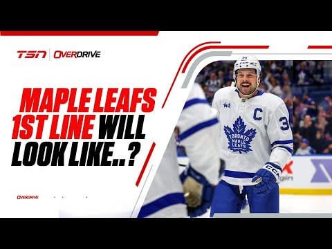 [TSN] “Who play on Leafs top line with Matthews and Knies?”