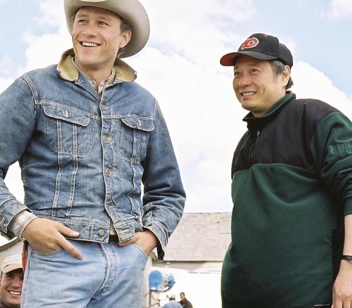 This vintage snap of Ang Lee rocking a Flames hat