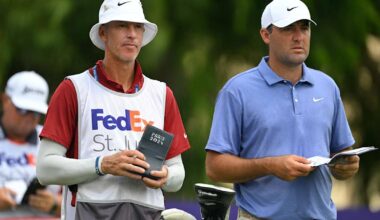 Scottie Scheffler to use second fill-in caddie during FedExCup Playoffs at BMW Championship