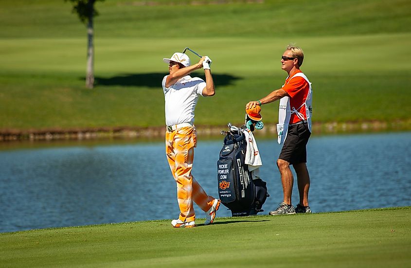Rickie Fowler, Notah Begay 3 Foundation Challenge, Turning Stone Resort, Verona, New York