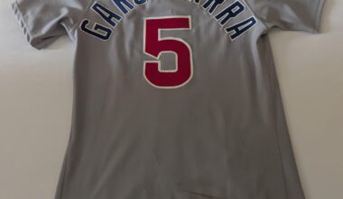 Heading to Busch tonight rocking this bad boy. Who's the most random/niche player you've got gear of?