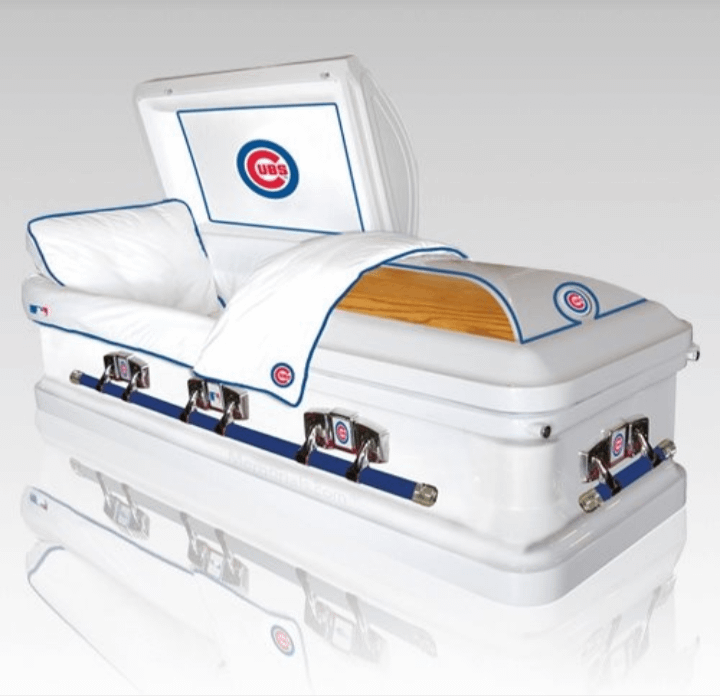 Bury me in this so everyone knows what killed me.