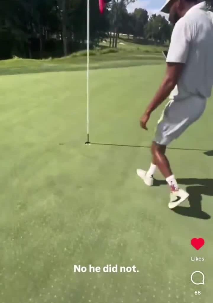 Mike Conley hit a hole-in-one