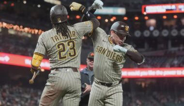 [Acee] Fermin has now caught 7 of 10 games & batting .370; Caught for 6 different starters in 10 days. Padres expected him to thrive w/ more playing time & view him as a “glue guy.” AJ Preller: “We’ve never traded for a player that we’ve gotten more positive reports after the trade than Fermin."