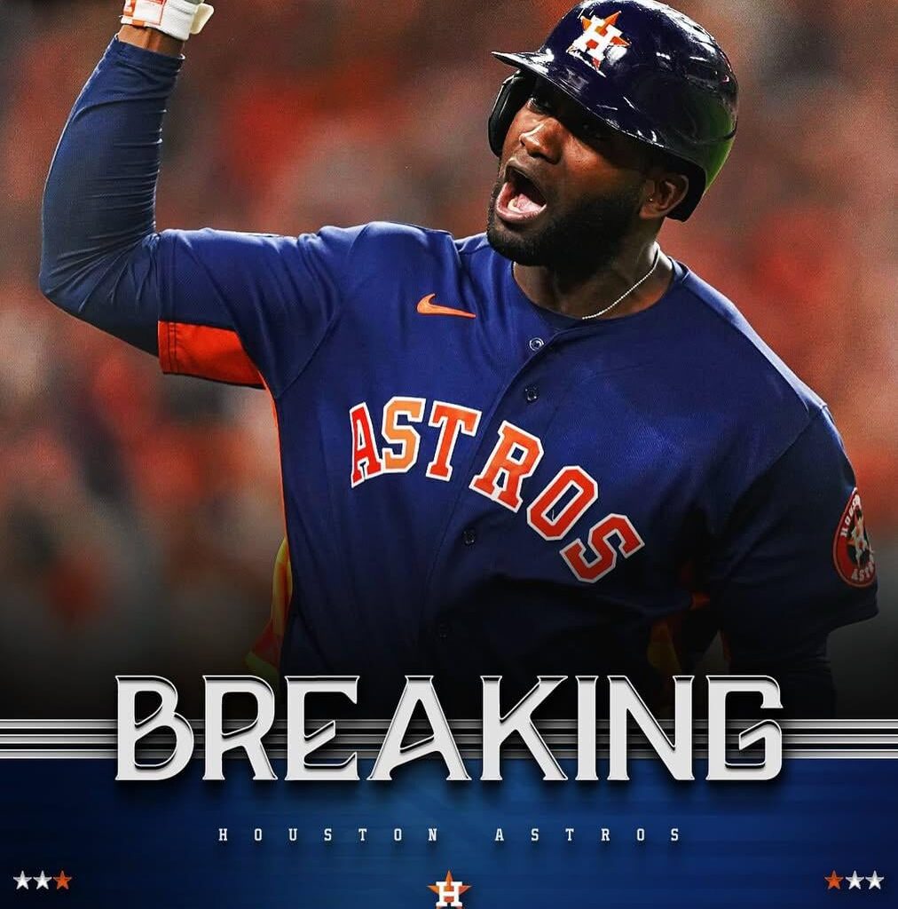 BREAKING: The Astros have announced Yordan Alvarez has been reinstated and will be active tonight.