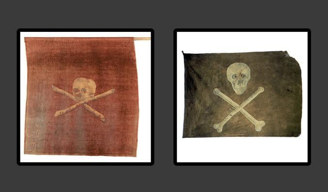 The only two authentic pirate flags known to exist