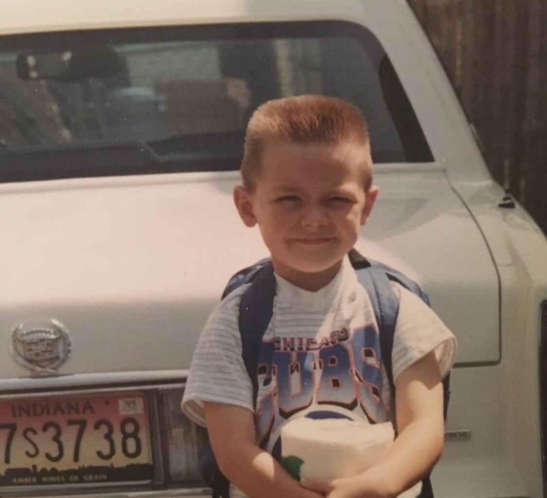 If I ever get called out as a bandwagon Cubs fan- I just pull this (1st day of Kindergarten 1994) flex on ‘em. Been a fan since I was able. I can’t help it.