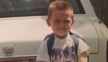 If I ever get called out as a bandwagon Cubs fan- I just pull this (1st day of Kindergarten 1994) flex on ‘em. Been a fan since I was able. I can’t help it.