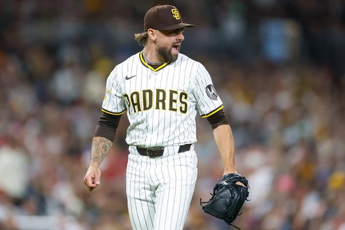 [Heilbrunn] “I was born here in Rancho Peñasquitos…my whole family is from here…Padre fan my whole life. I grew up coming to this stadium…I was little, so I loved Jake Peavy and Trevor Hoffman…obviously Khalil Greene.. LT (LaDainian Tomlinson) was my favorite athlete outside of baseball.” - Morgan