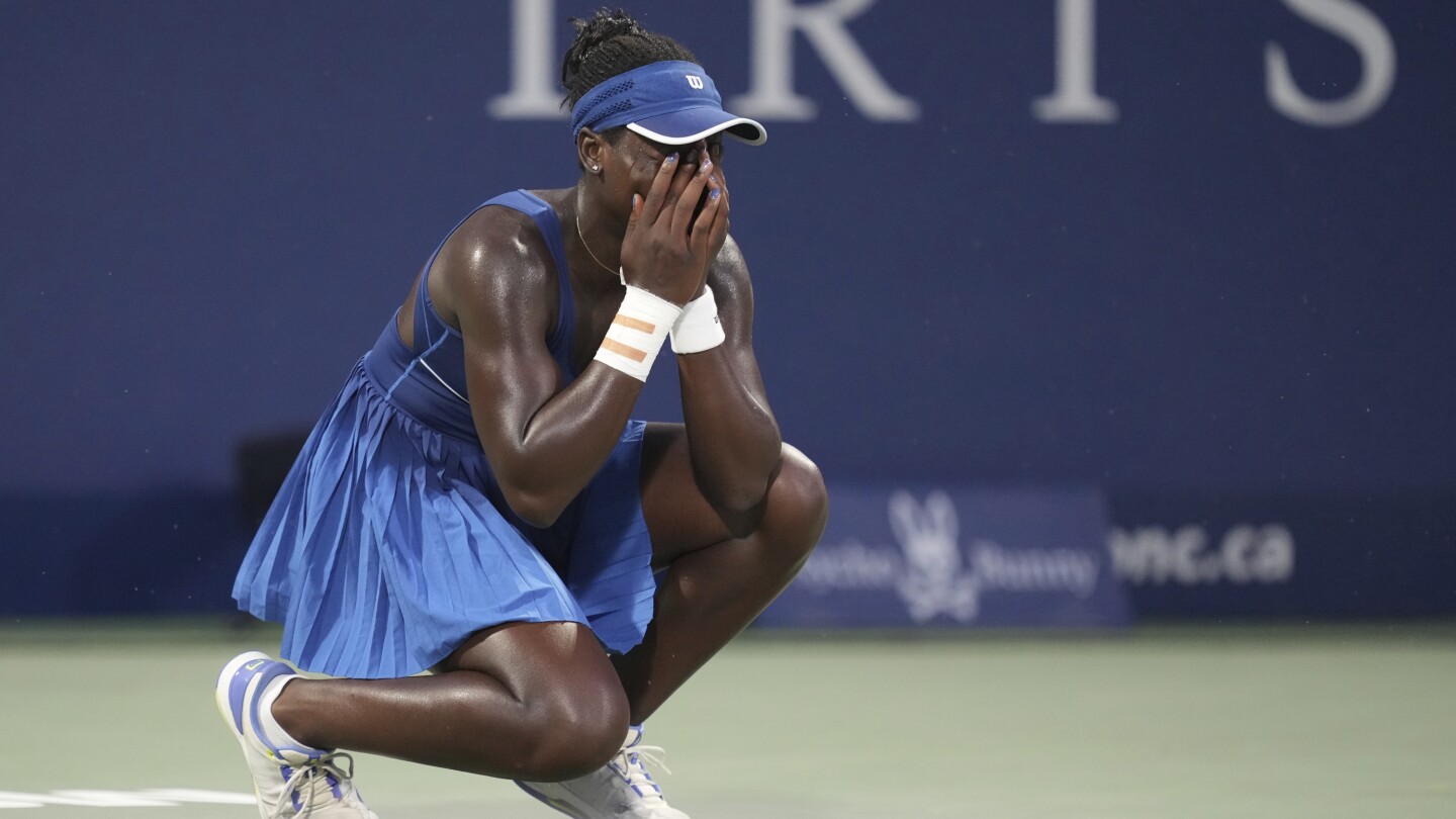 Canadian teen Victoria Mboko completes dream run in Montreal with first WTA Tour title