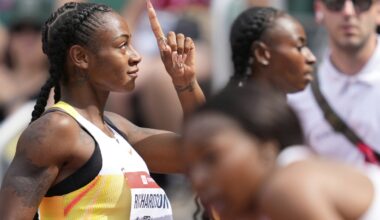 Sprinter Sha'Carri Richardson arrested for incident at Washington airport involving boyfriend