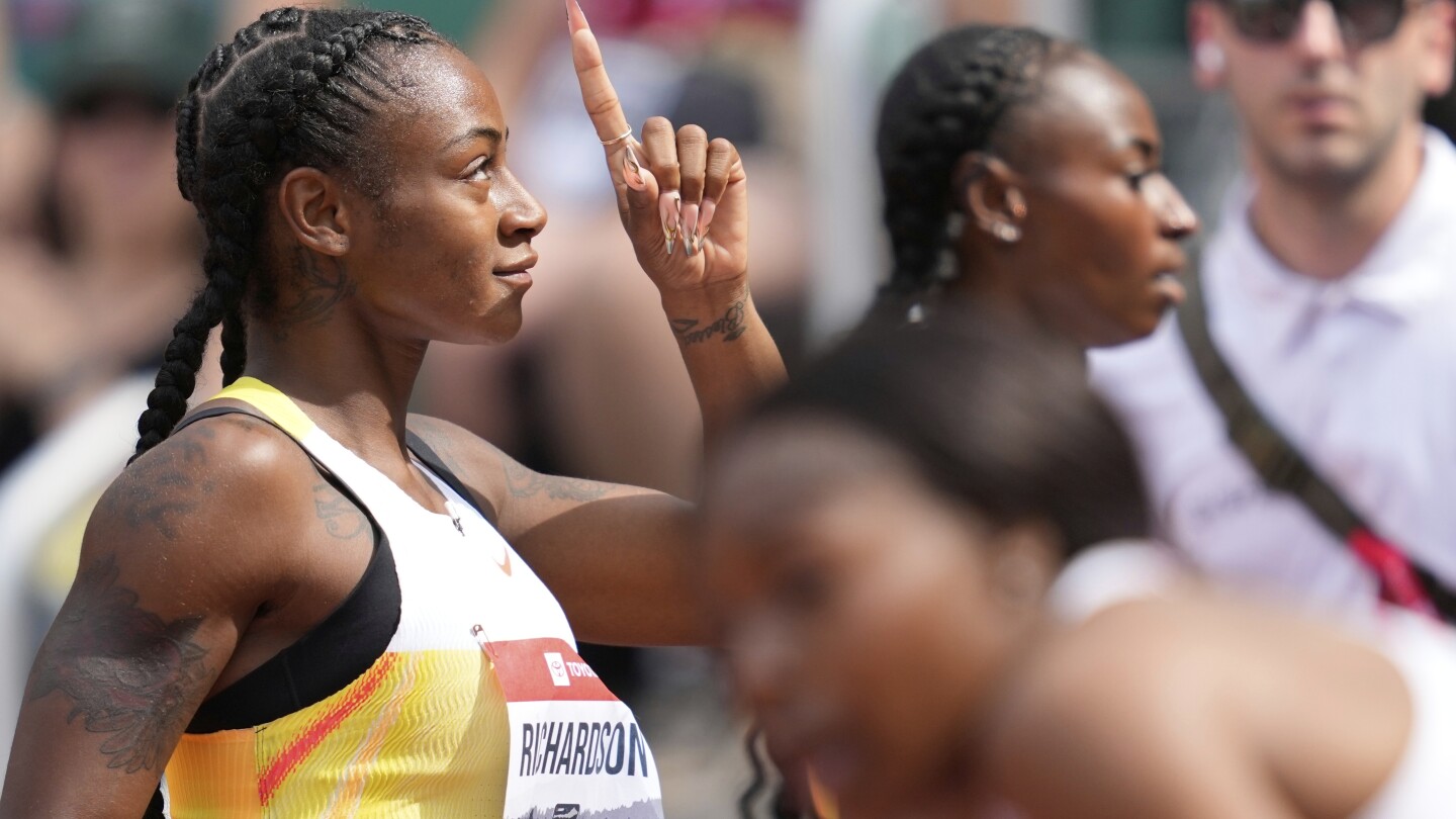 Sprinter Sha'Carri Richardson arrested for incident at Washington airport involving boyfriend