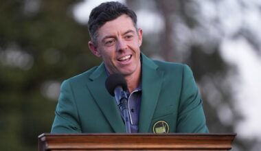 Rory McIlroy loves signing Masters flags more than wearing the green jacket