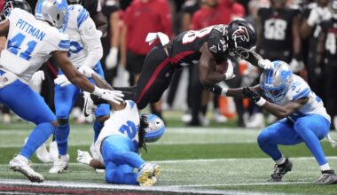 Lions-Falcons preseason game ends early after serious injury to Detroit's Morice Norris