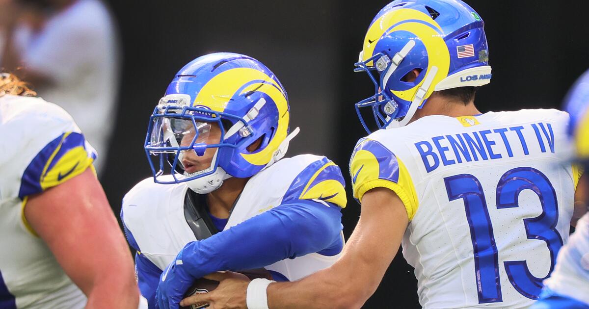 Rams vs. Cowboys preseason takeaways: Blake Corum ready for larger role - Los Angeles Times