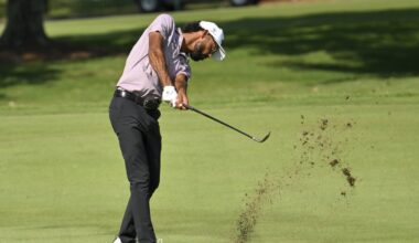 Akshay Bhatia fires 62 to lead FedEx St. Jude Championship, PGA Tour's first playoff event