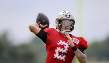 Spencer Rattler will start at quarterback in Saints' first preseason game