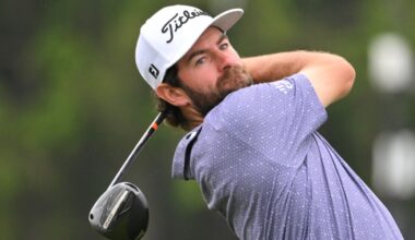 Cameron Young leads Wyndham Championship as Round 2 suspended