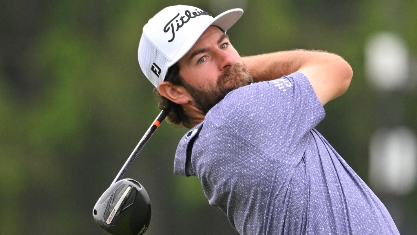 Cameron Young leads Wyndham Championship as Round 2 suspended