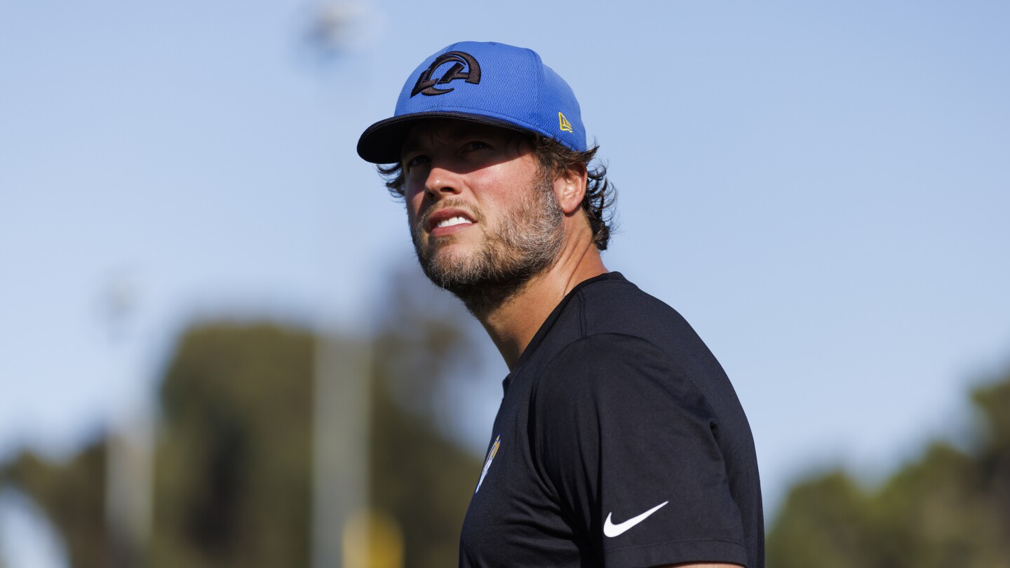 Report: Matthew Stafford dealing with aggravated disc in back