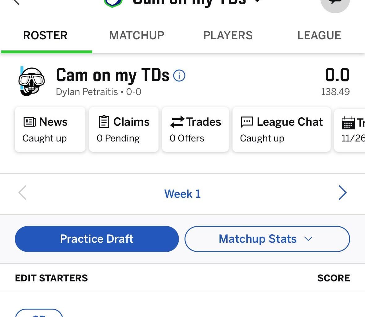 Yall now who I’m drafting 🫡 ⚔️ ⬆️