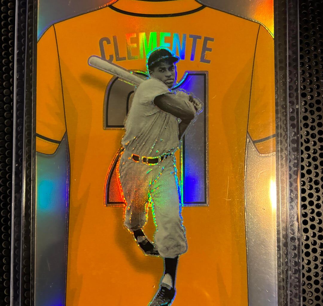 Beautiful Clemente card from new Panini Prizm set