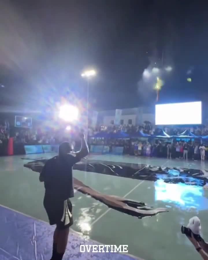 China surprises James Harden by unveiling a custom court dedicated to him