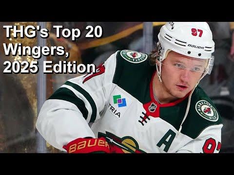 THG’s Top 20 Wingers in the NHL.  Kaprizov ranked 6th
