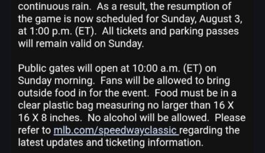 Well, I guess that solves how they were running out of food at the concessions in the first hour tonight