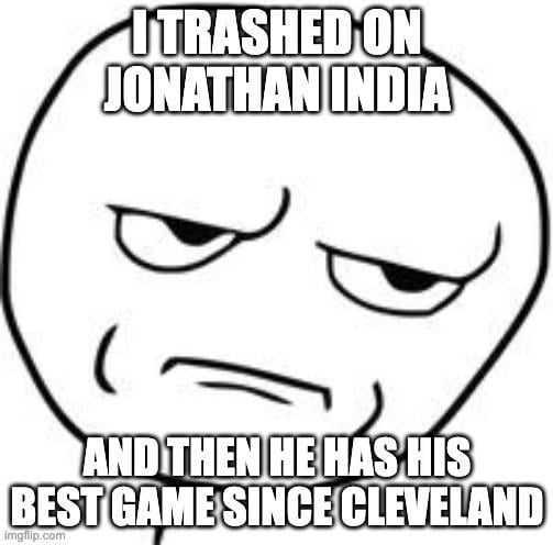 It always happens with 95% of players.