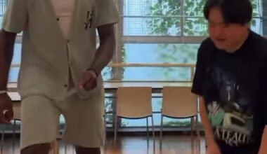 DeAndre Jordan is having fun in Japan.