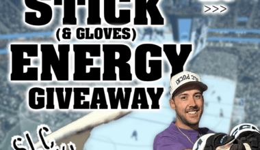 Giving away some Schmaltzie gloves and a stick!