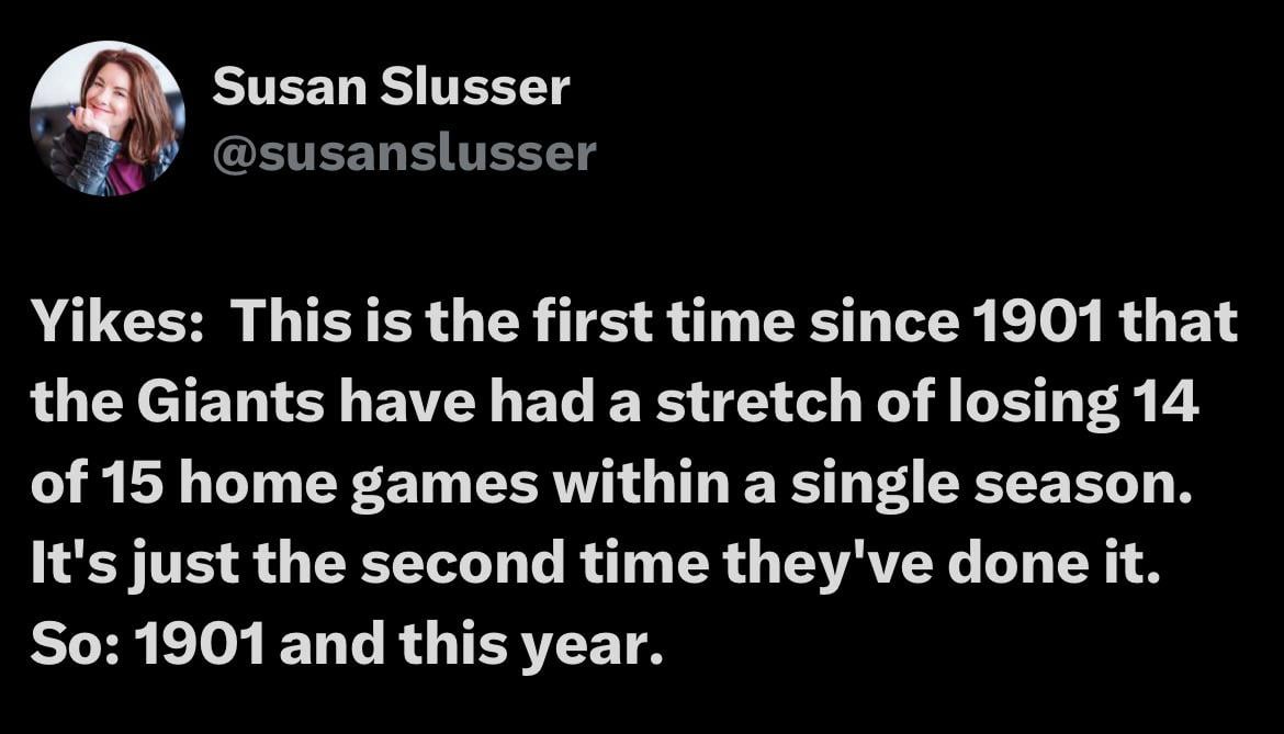 Yet another thing this team hasn’t accomplished since the dead ball era!