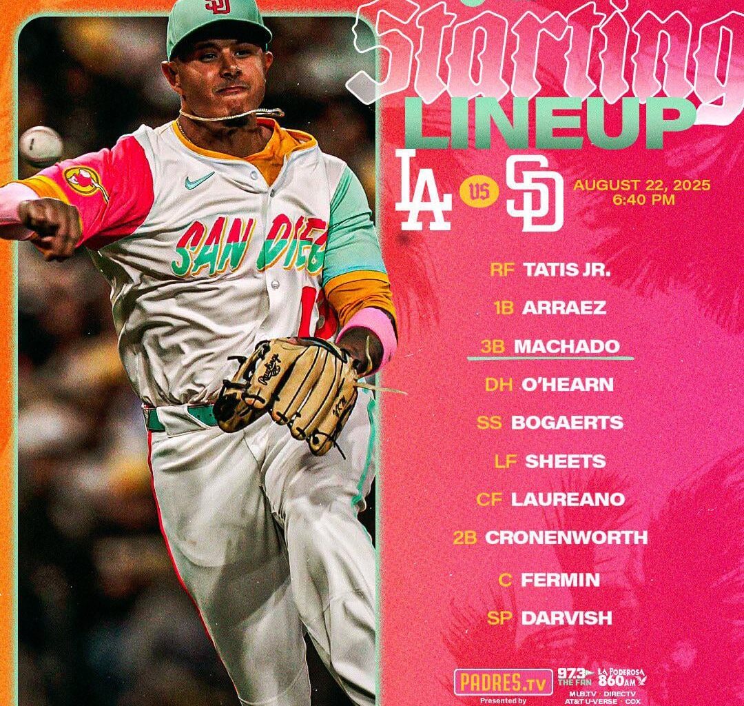 [Padres] New series on deck.