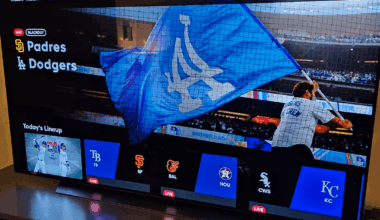 Anybody know how I can remove this background from my MLB.TV?