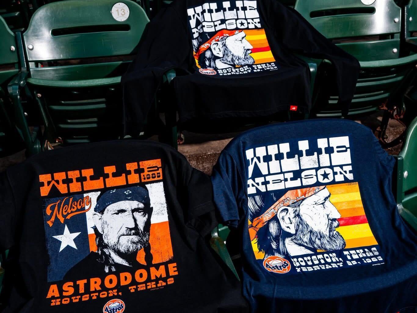 Any smokers, I mean Willie Fans. These t-shirts are sweet
