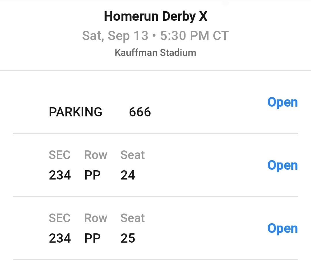 Got tickets for the home run derby...am I parking in hell???
