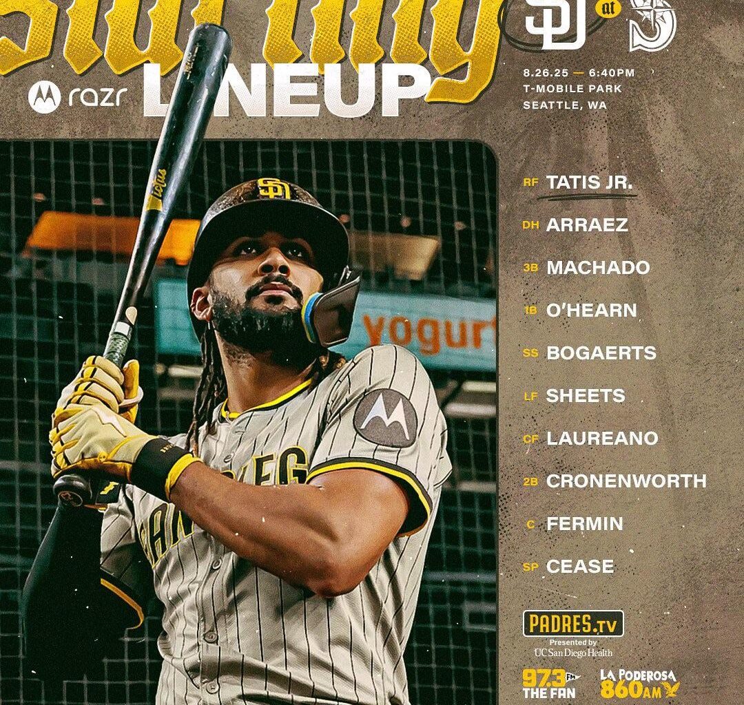 [Padres] Game 2 in Seattle.