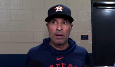 Joe Espada today on Framber and the team